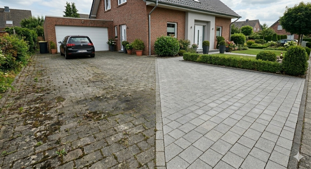 Hochdruckreinigung Terrasse Krefeld